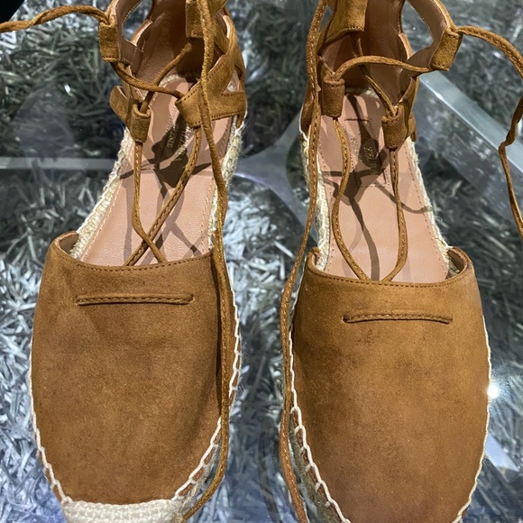AQUAZZURA BELGRAVIA SUEDE ESPADRILLES - Picture 5 of 8